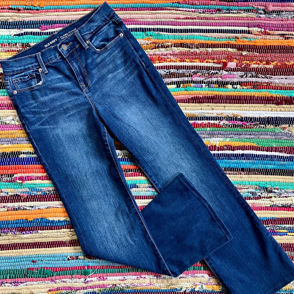 Old Navy ~ High Rise Flare jeans